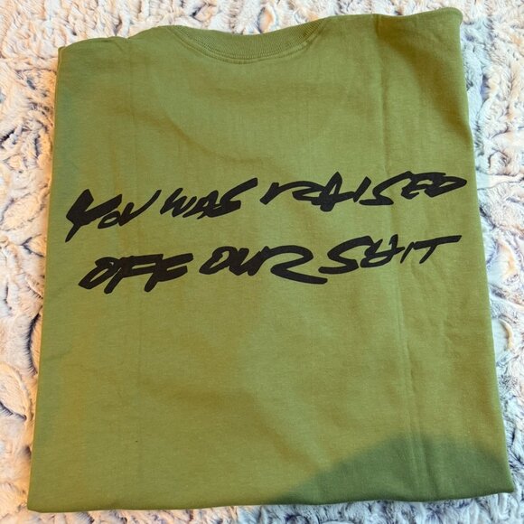 NWOT Supreme Futura Box Logo Green Tshirt - Picture 2 of 4